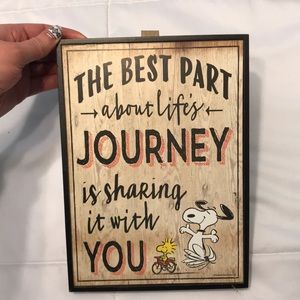 Snoopy quote art